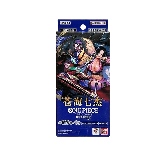 One Piece The Azure Sea's Seven OPC-14 Slim Booster Box - Editie